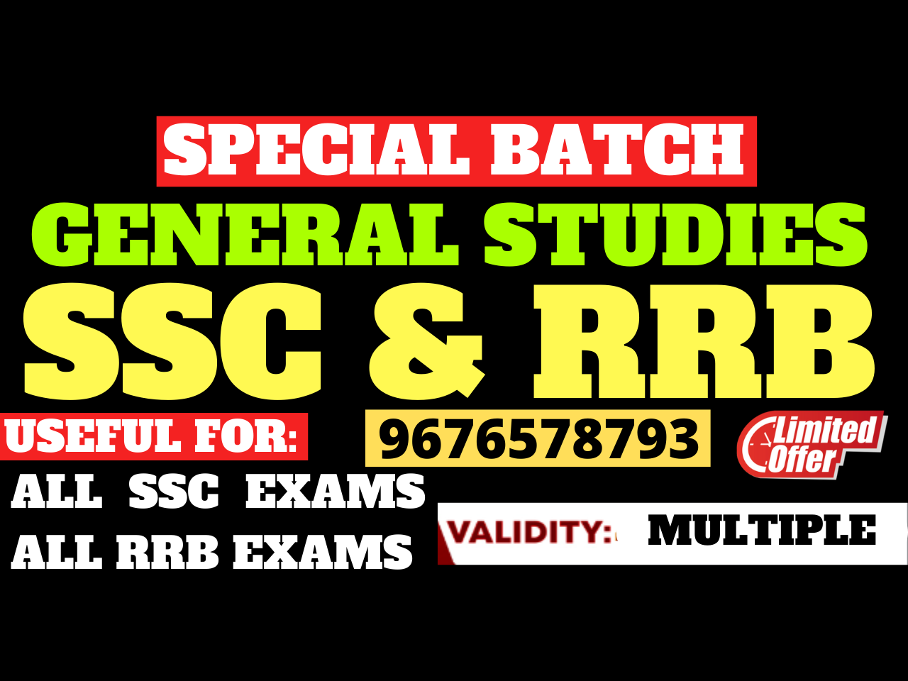 GENERAL STUDIES FOR SSC & RRB (RAILWAY) EXAMS | Bilingual (TELUGU & ENGLISH) *