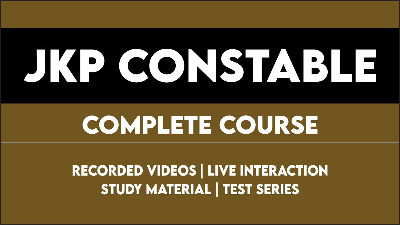 JKP CONSTABLE RECORDED COURSE 2026