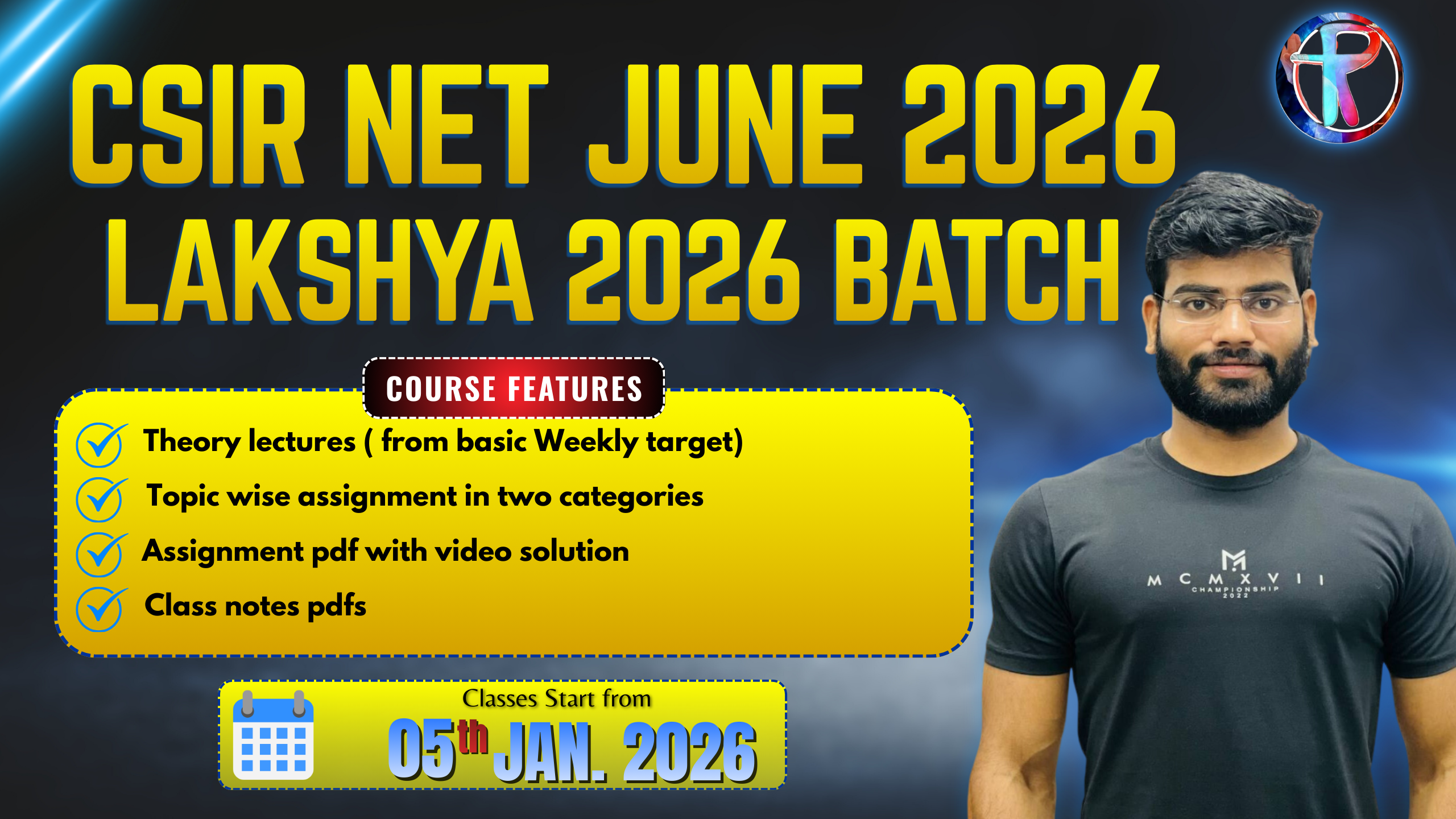 CSIR NET JUNE 2026 (Lakshya 2026 batch)