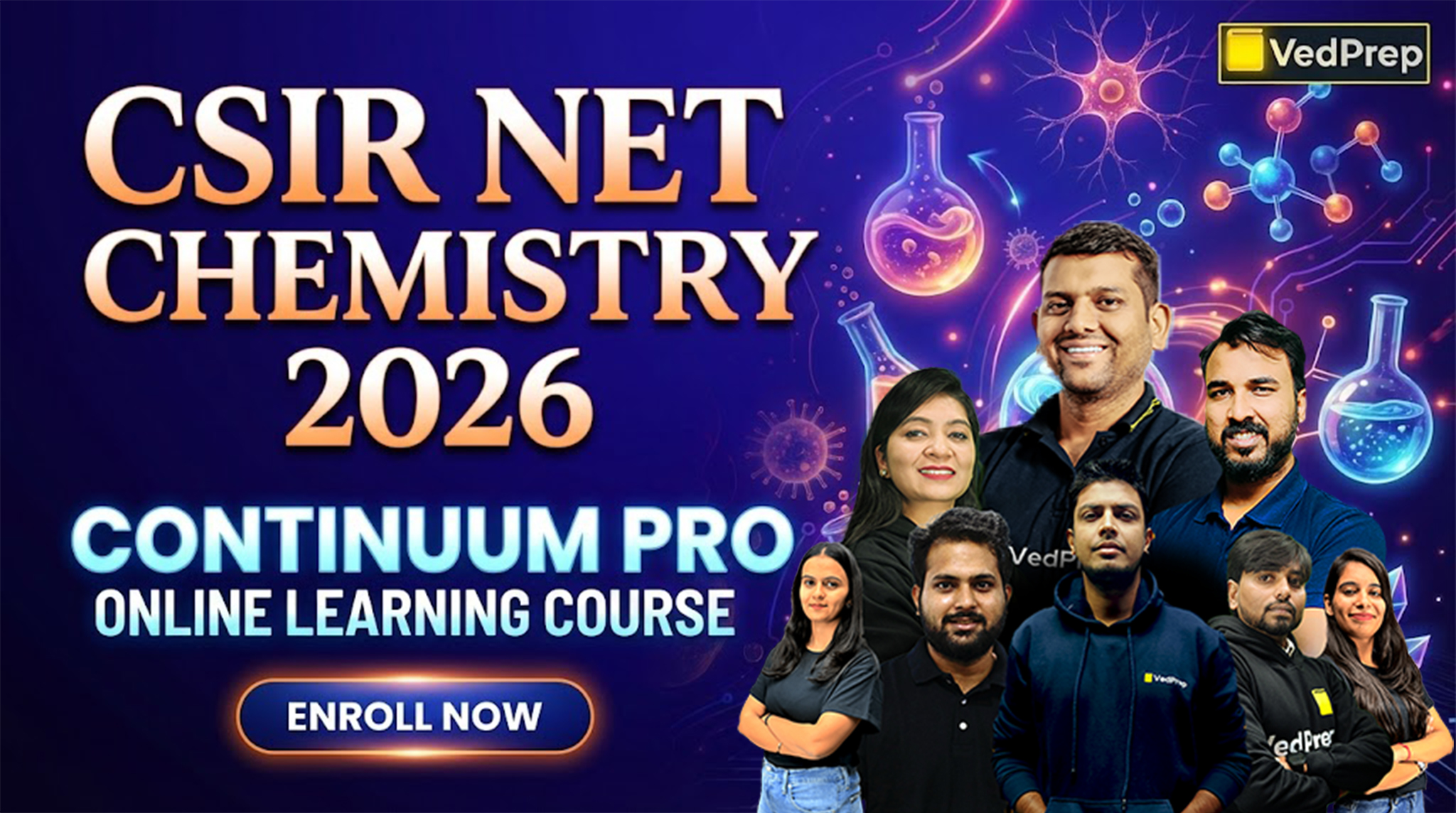 CSIR NET Chemistry 2026: Continuum Pro Online Learning Course