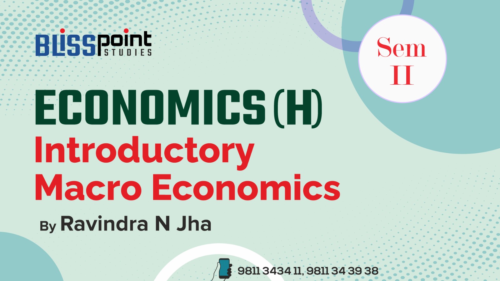 B.A Economics (Hons.) Sem- II Introductory Macroeconomics - 2026