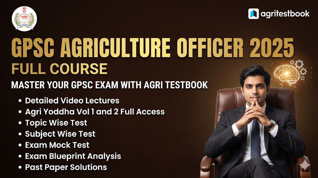  Target GPSC Agriculture Officer 2025: The 100% Selection Batch (Full Course)
