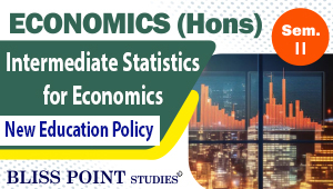 B.A. Economics (Hons.) Sem-II Intermediate Statistics for Economics 2026