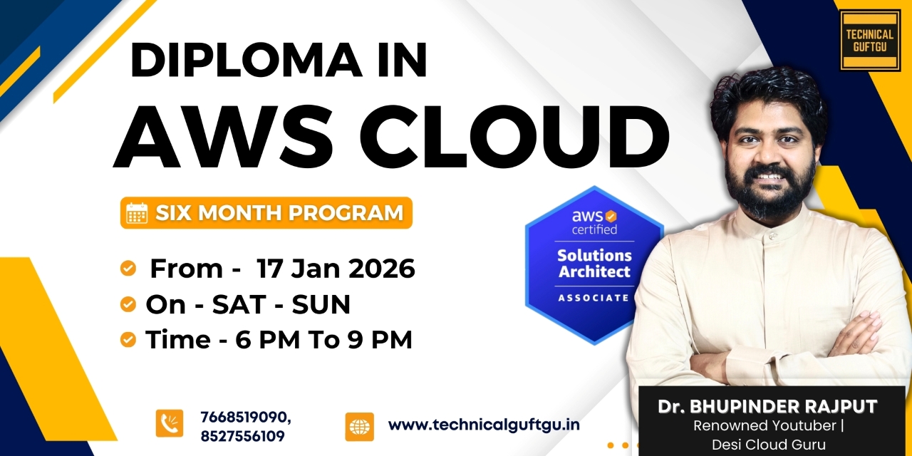 DIPLOMA IN AWS CLOUD