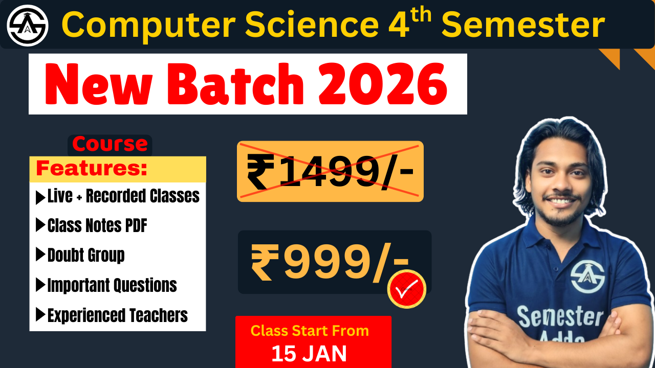 HSBTE Computer Science Engg. 4th Semester New Batch 2026