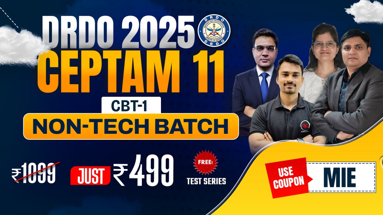 DRDO CEPTAM 11 (CBT-1)