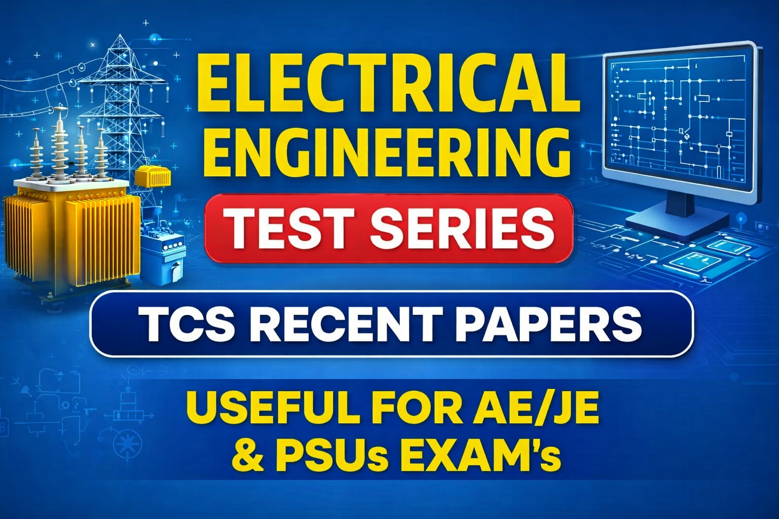 TCS PYQ ELECTRICAL ENGINEERING TEST SERIES 
