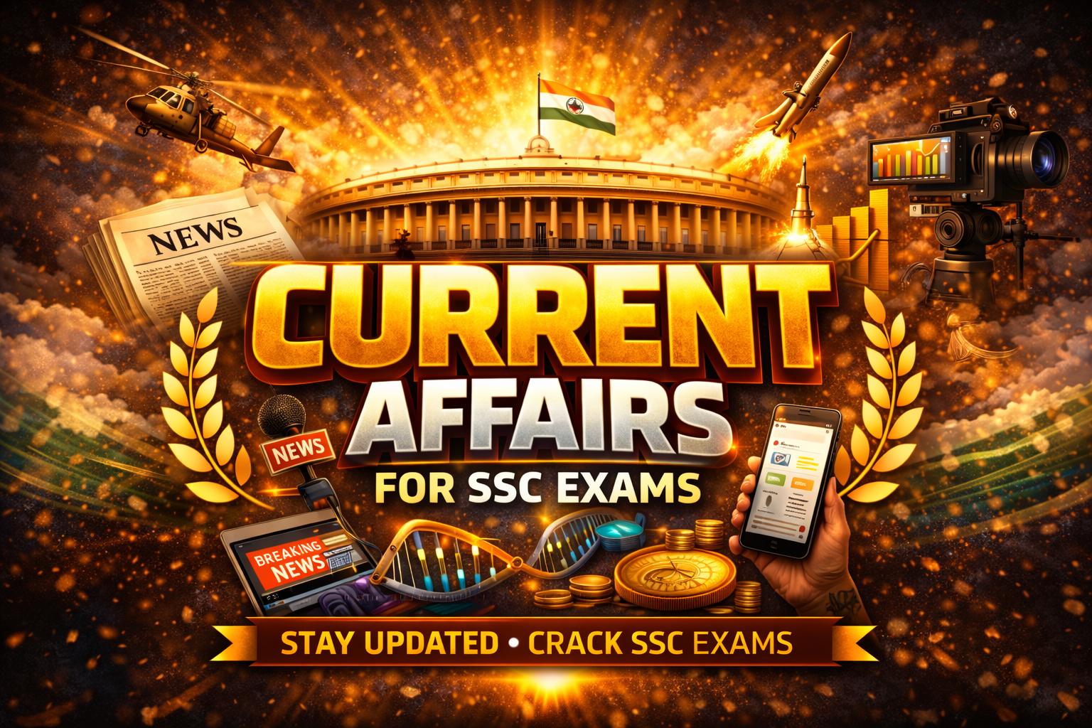CURRENT AFFAIRS FOR SSC EXAMS