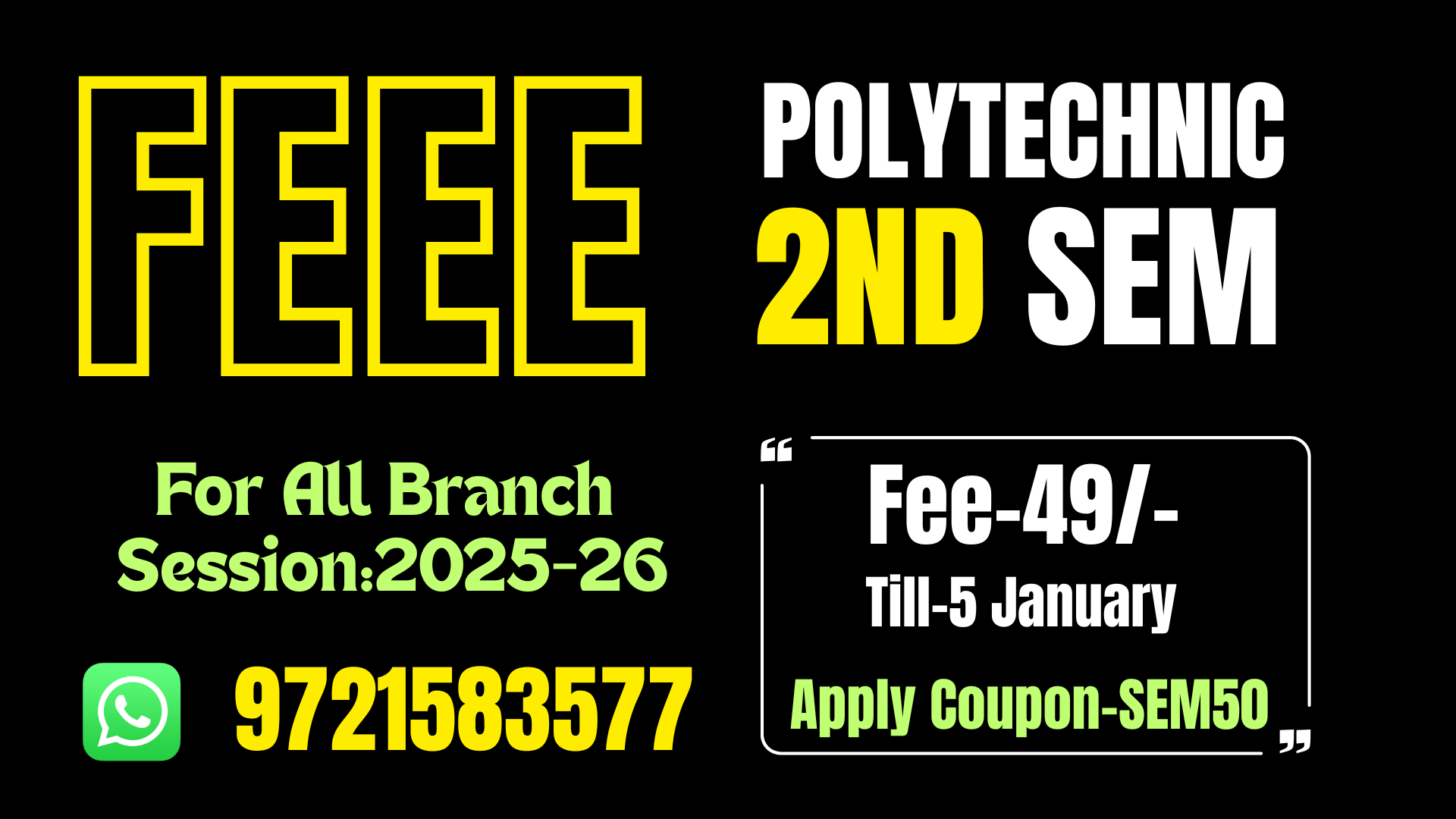 FEEE (Polytechnic 2nd Sem)