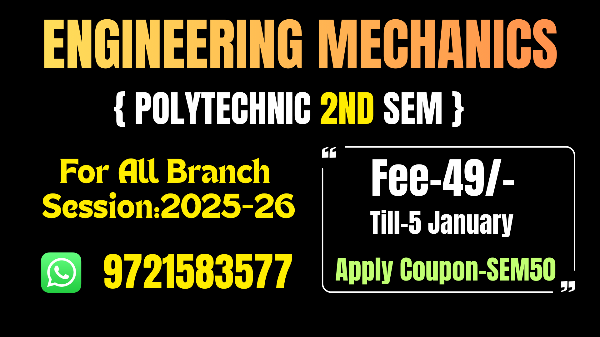 Engineering Mechanics