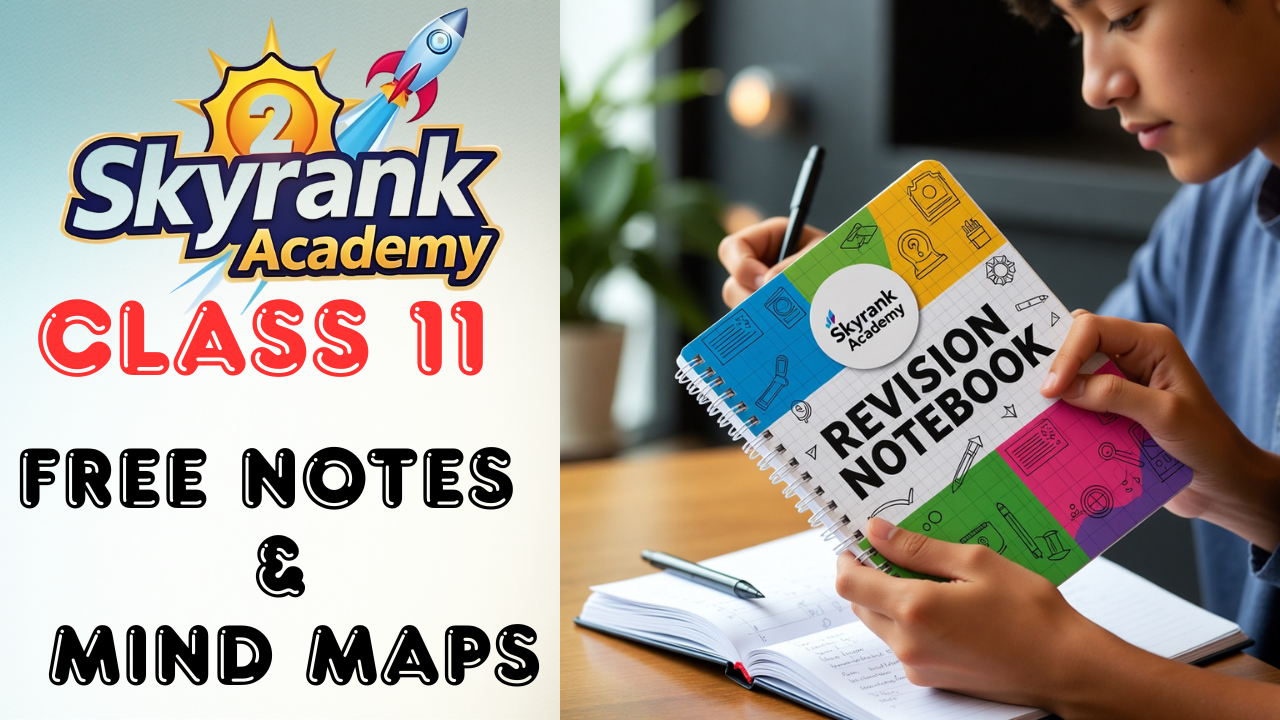 CLASS 11 FREE NOTES AND MIND MAPS