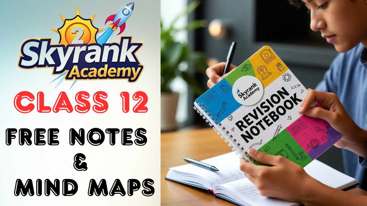 CLASS 12 FREE NOTES AND MIND MAPS