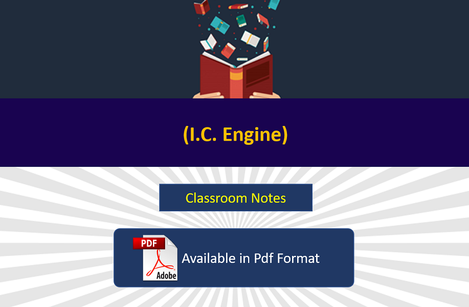 IC Engine Classroom Notes pdf