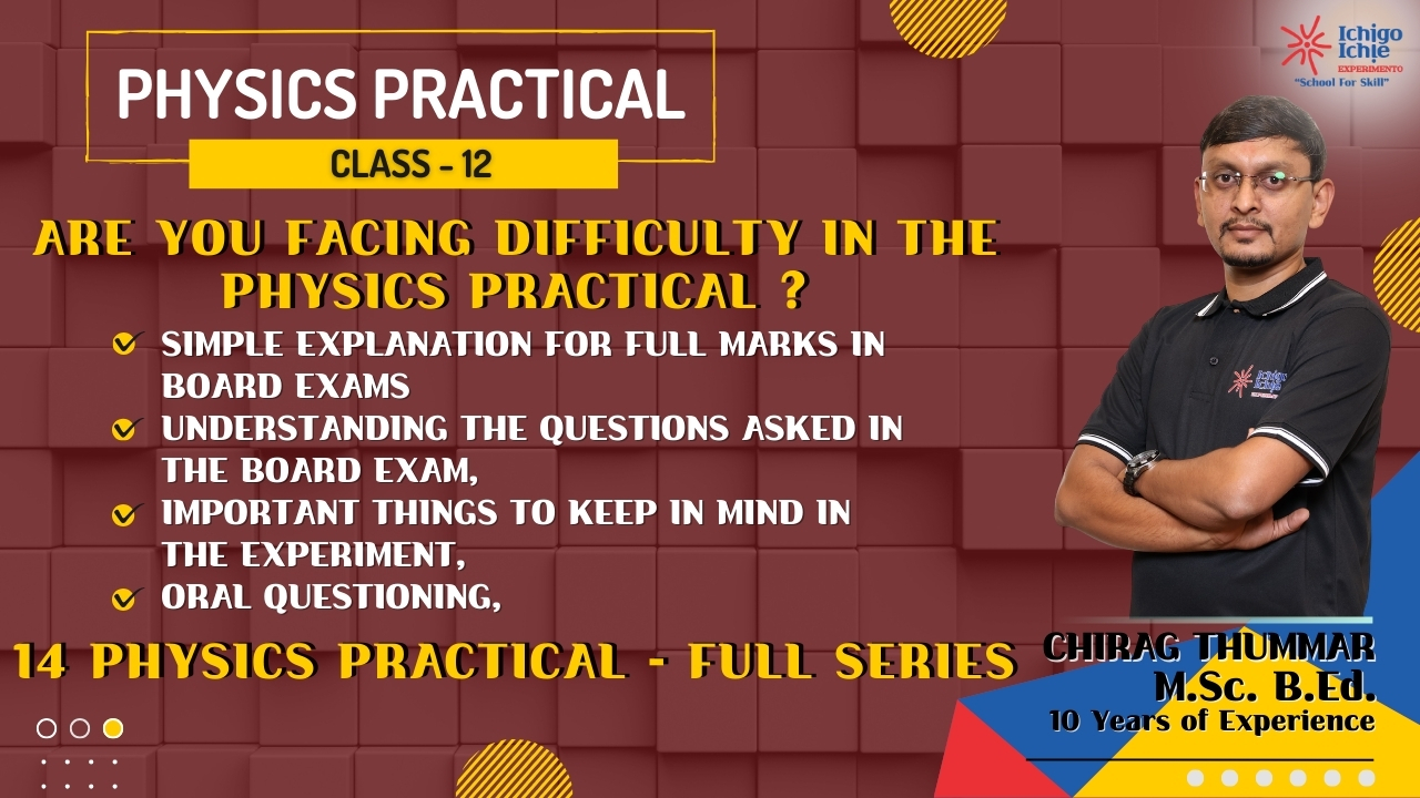Physics Practical Class - 12 (English Medium)
