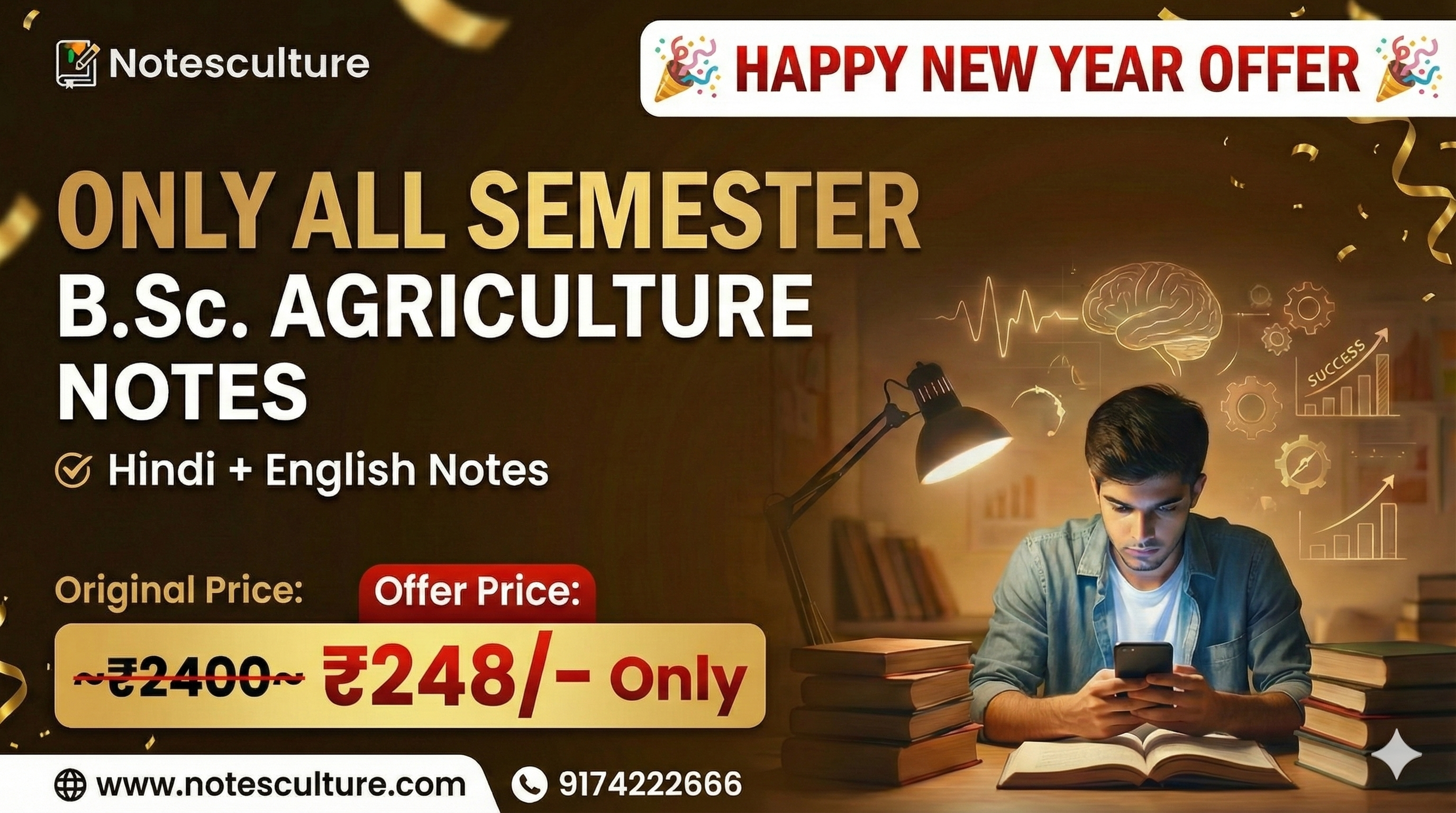 #Only All semester Notes B.Sc.(Ag)