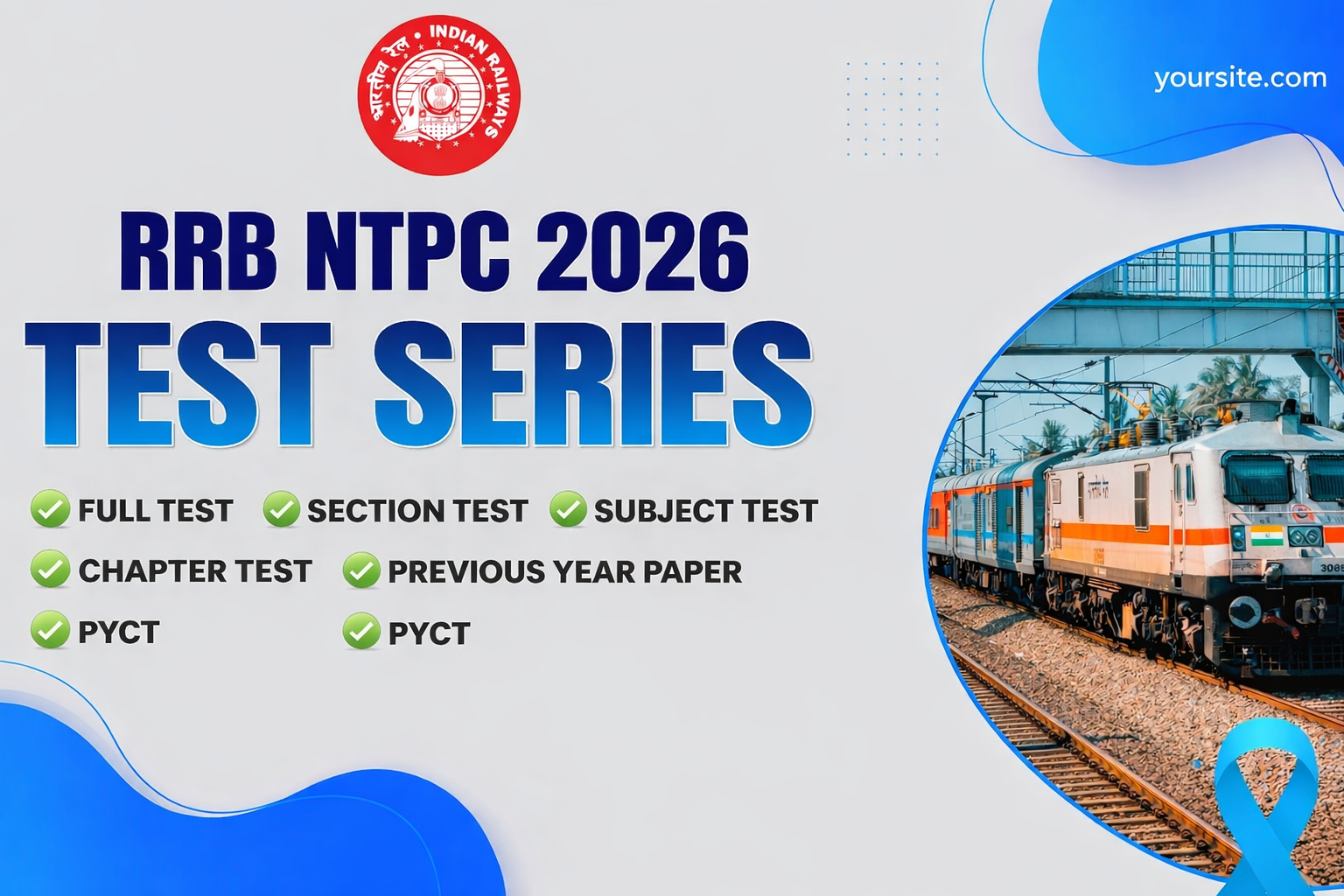 RRB NTPC UG PYQ TEST SERIES 