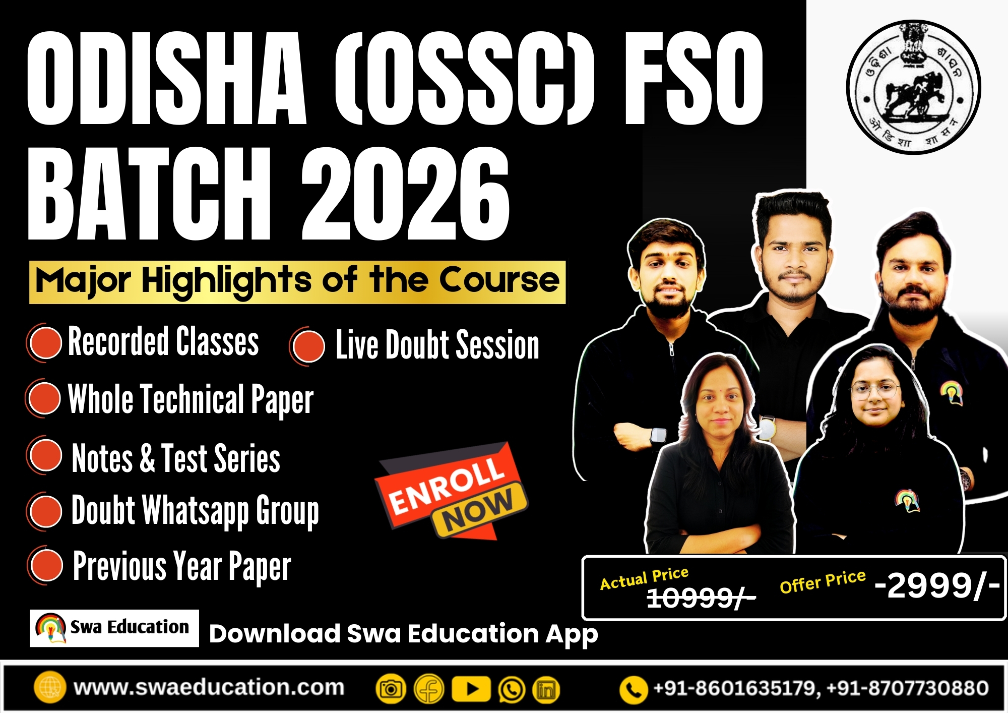 ODISHA (OSSC) FSO TECHNICAL PAPER COURSE