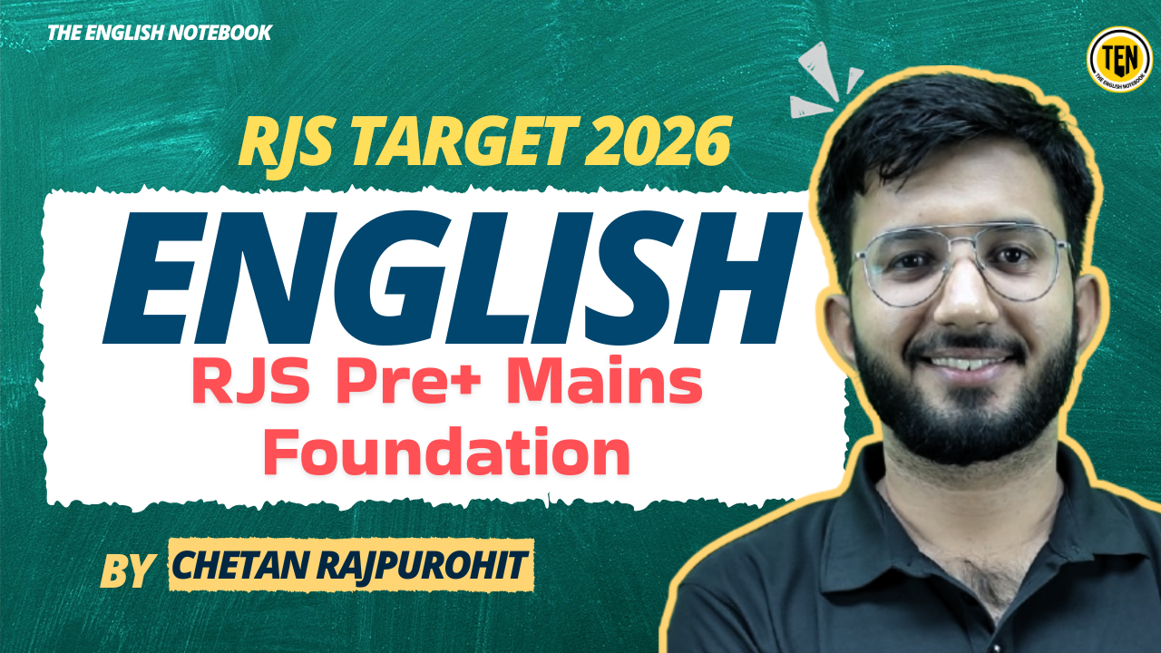 RJS (Pre+Mains) Foundation (English language)