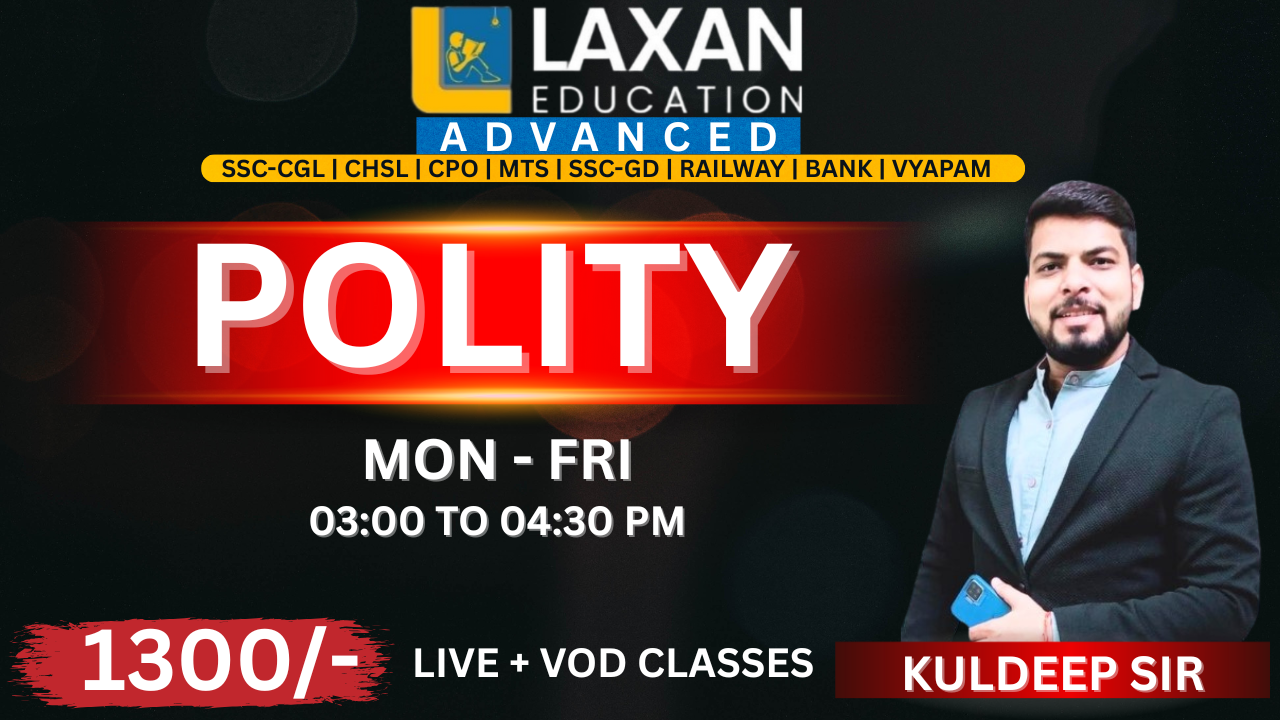 POLITY BY - KULDEEP SIR 03:00 PM