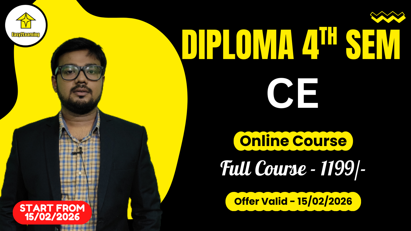 Diploma 4th Sem CE 2026