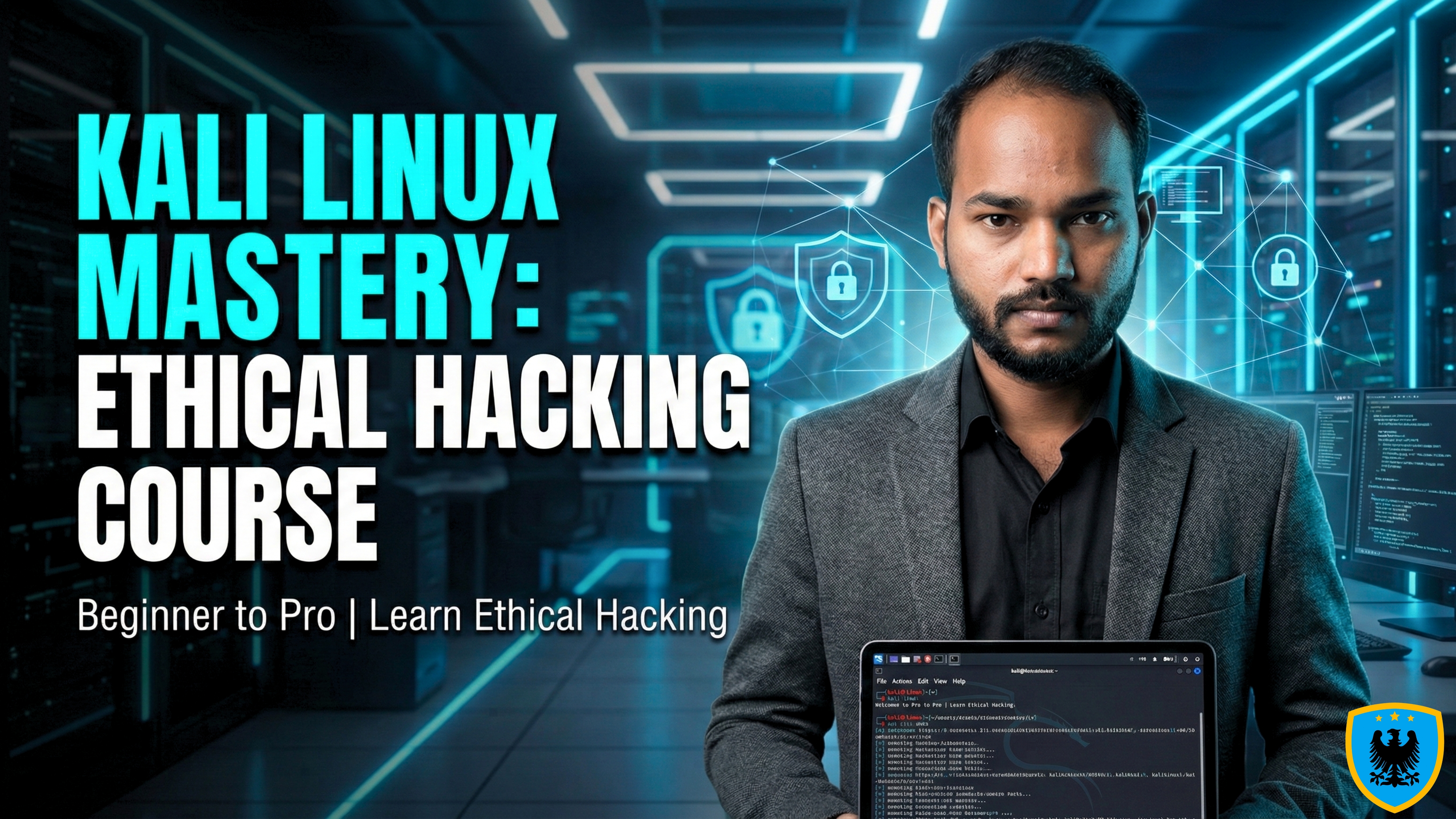 Kali Linux Mastery: Ethical Hacking Course