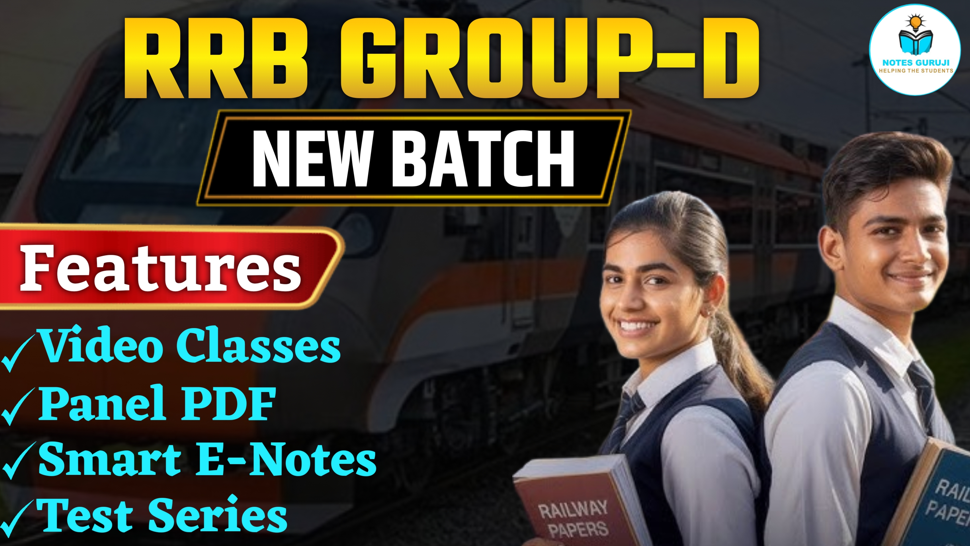 RRB GROUP-D NEW BATCH