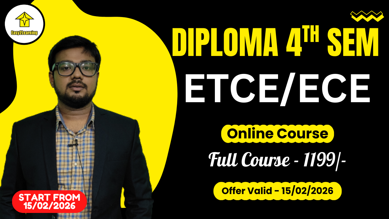Diploma 4th Sem ETCE/ECE 2026