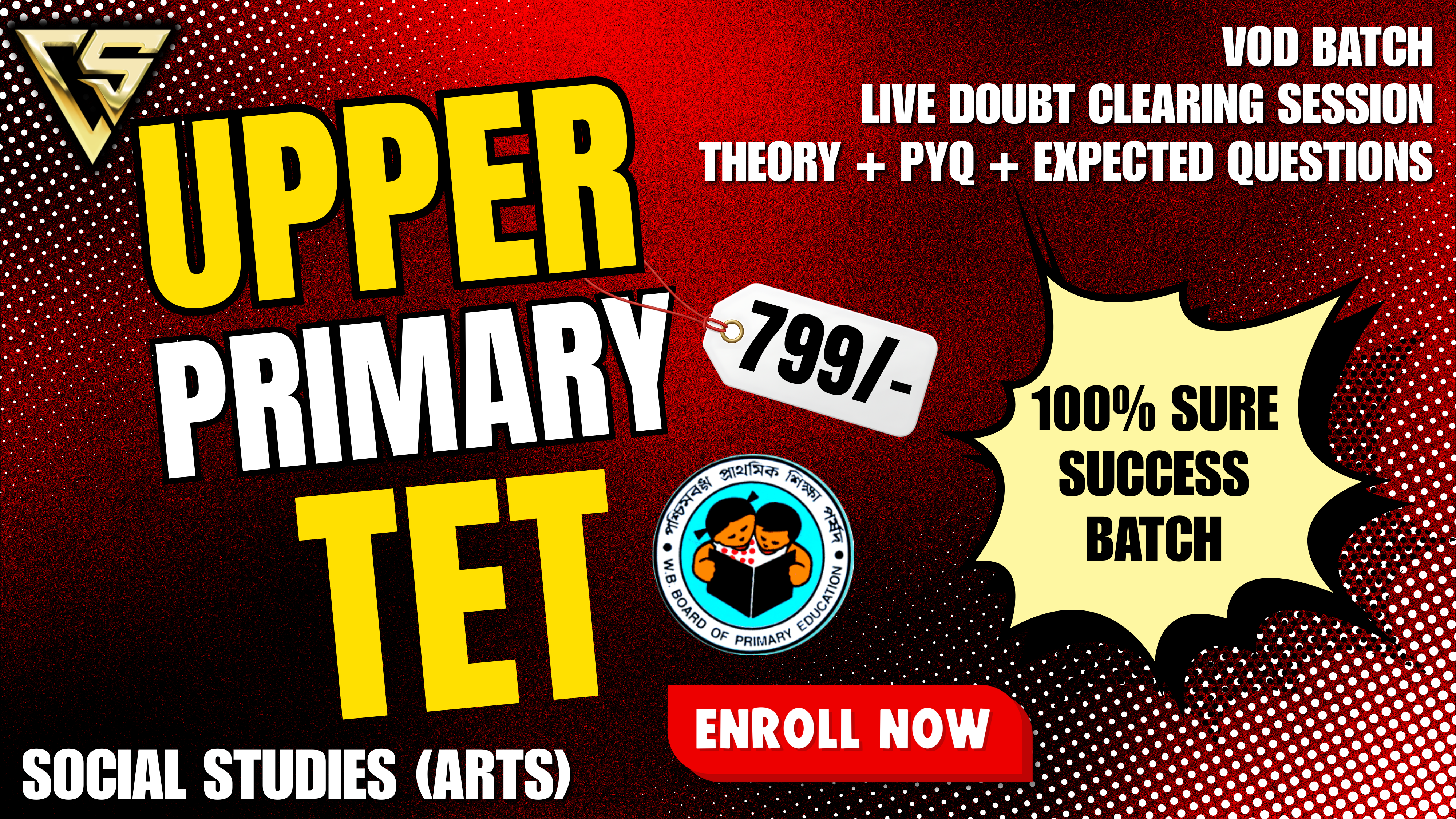 Upper Primary TET (Social Studies)
