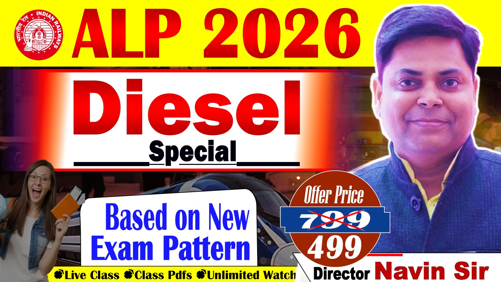 DIESEL MECHANIC TRADE TARGET BATCH FOR RAILWAY 2026