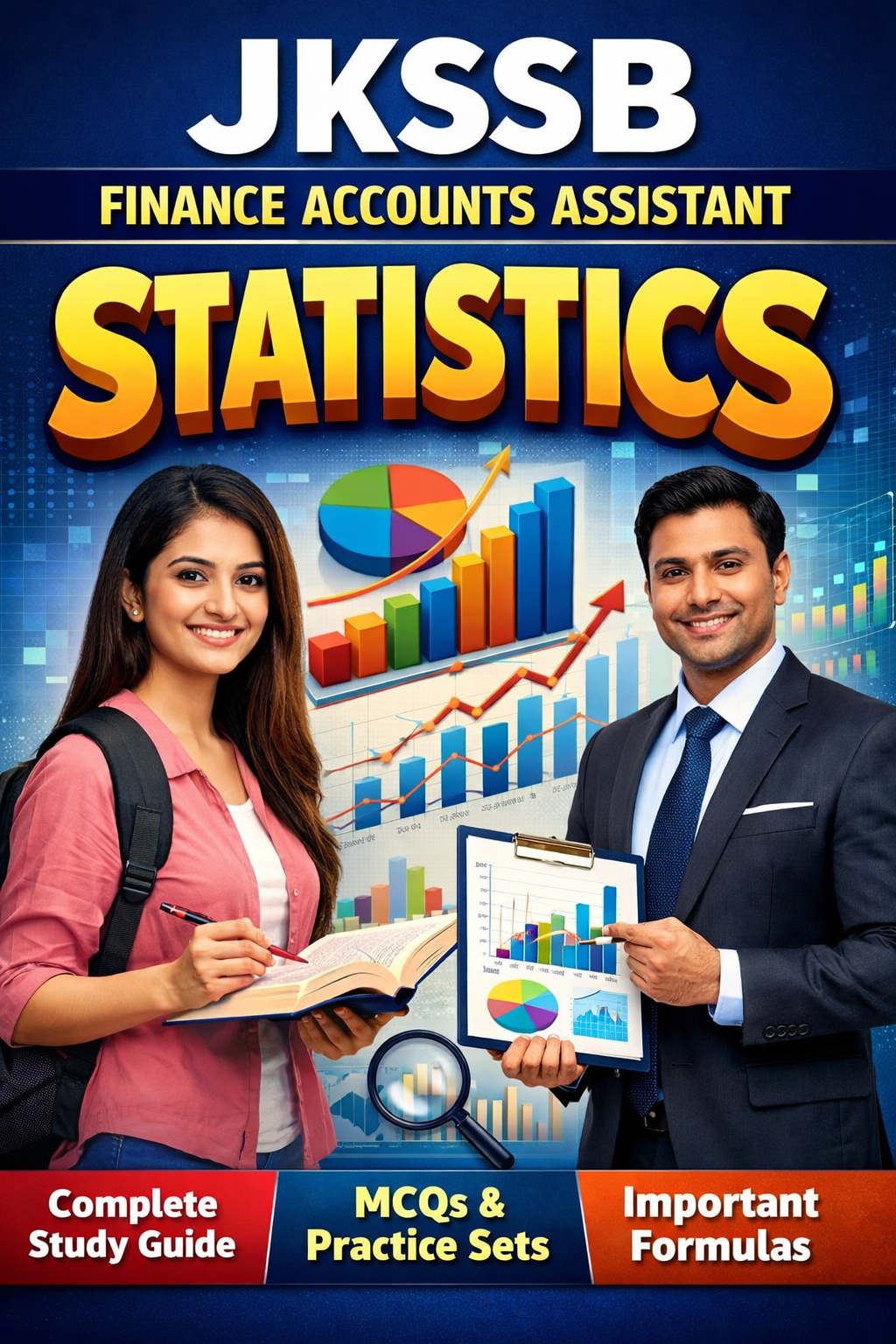 Statistics complete E-book for jkssb finance accounts assistant