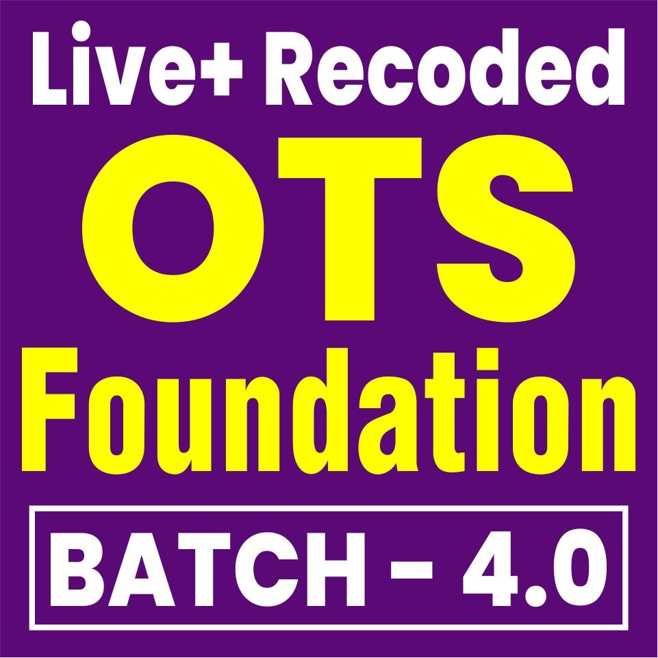 OTS Foundation 4.0 NEW BATCH