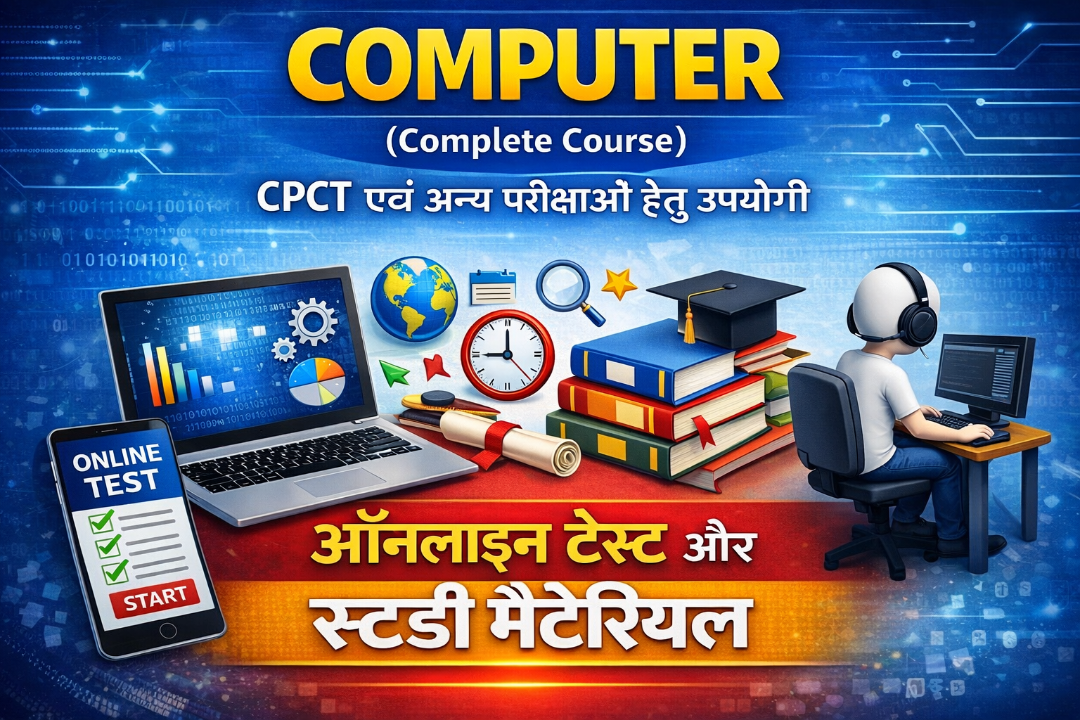 COMPUTER (CPCT एवं अन्‍य exam हेतु उपयाेगी)