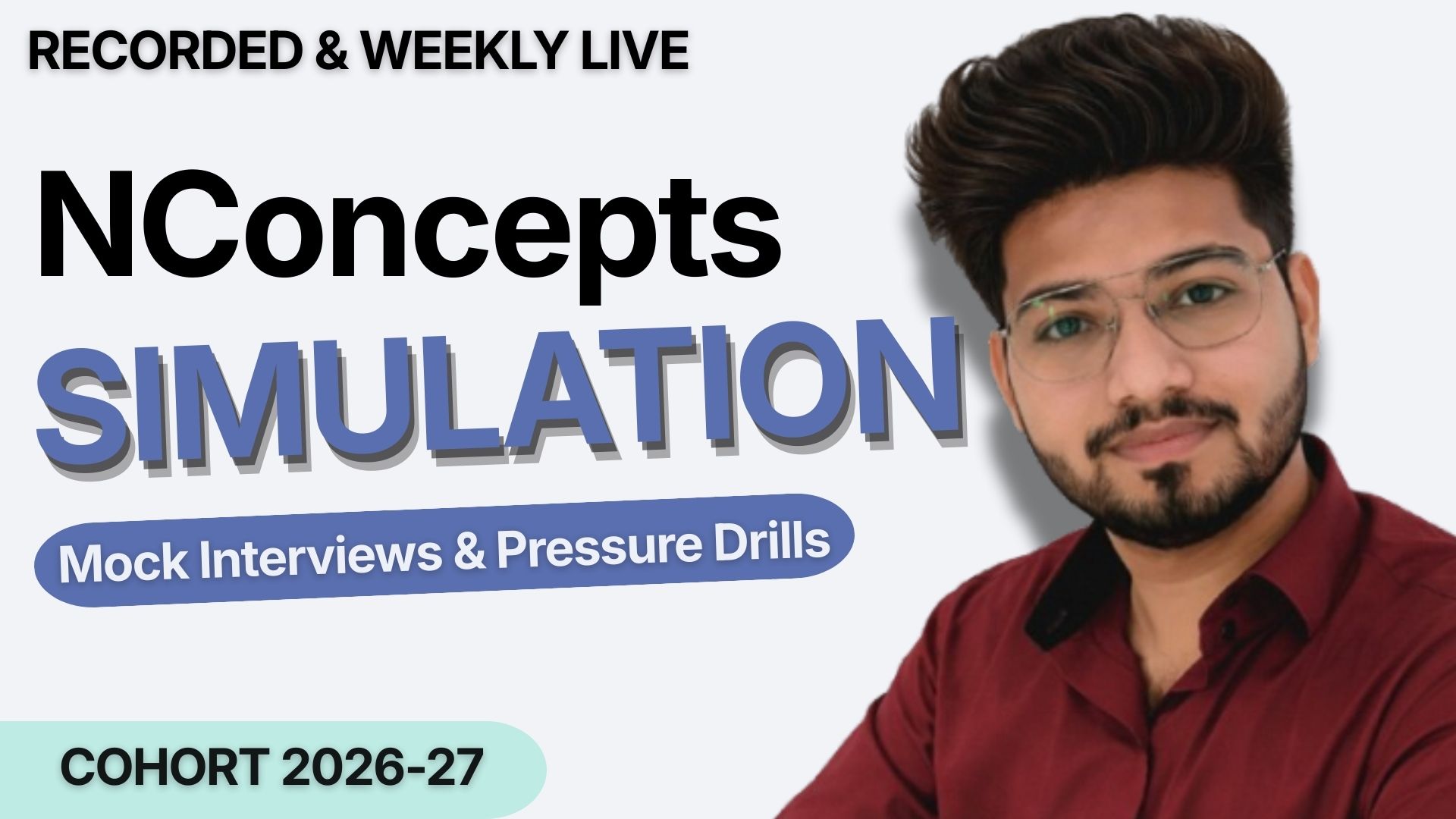NConcepts Interview Cohort – Interview Simulation Track (2026–2027)