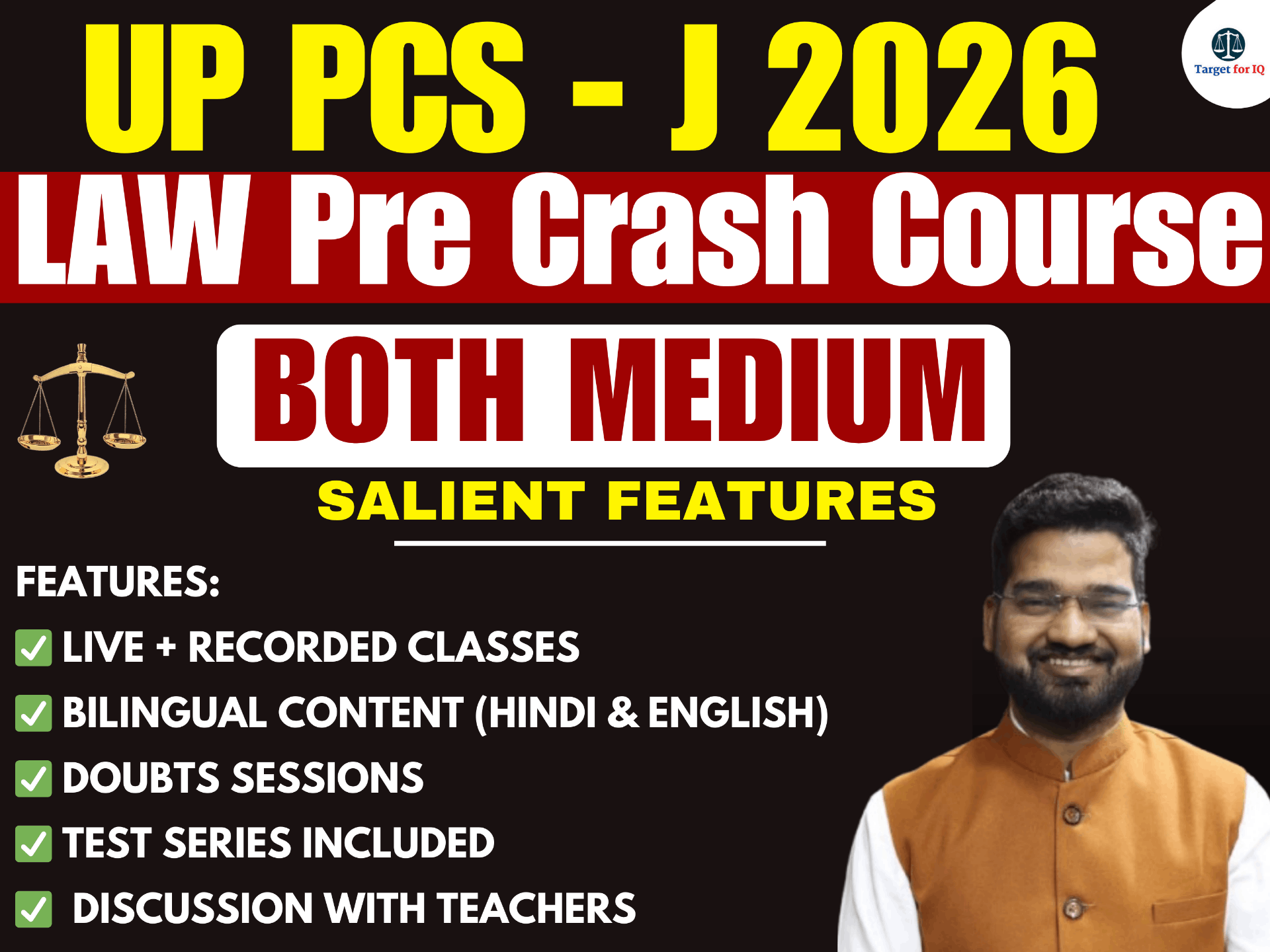 UP PCS-J 2026 | Law Pre Crash Course