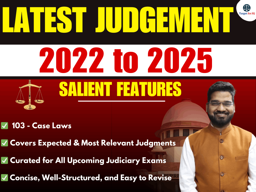 Latest Judgements | 2022–2025 | Handwritten E-Book