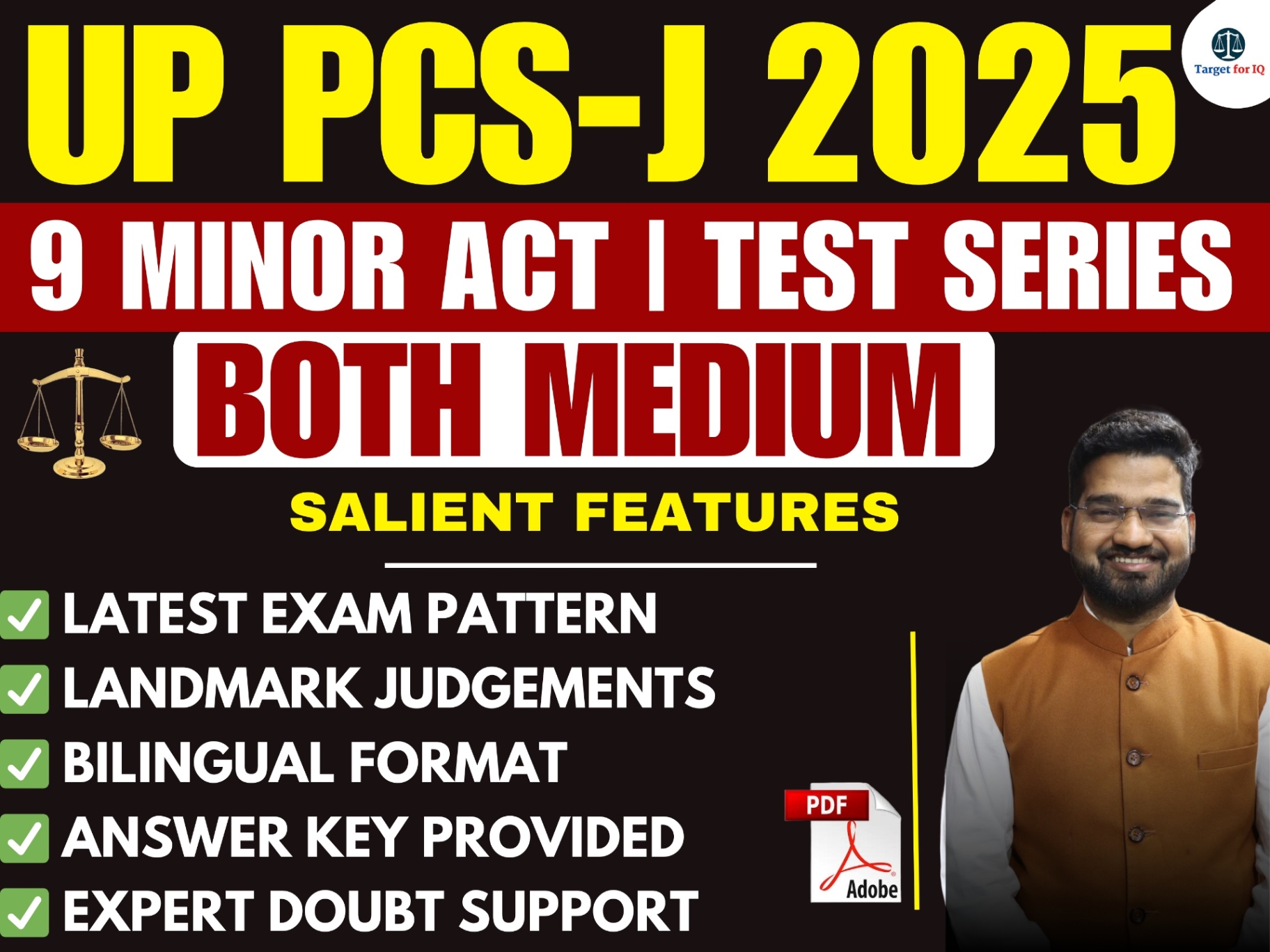 9 Minor Act | Test Series | Both Medium (Eng+Hindi)