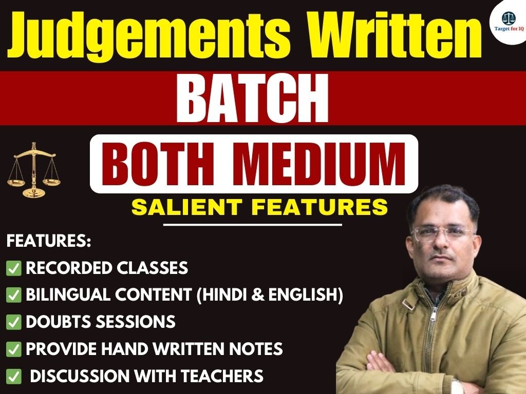 Judgement Writing | Recorded Batch | by Ravi Jha Sir
