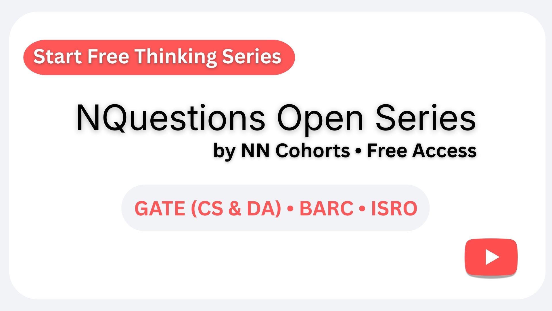 NQuestions Open Series (YouTube)