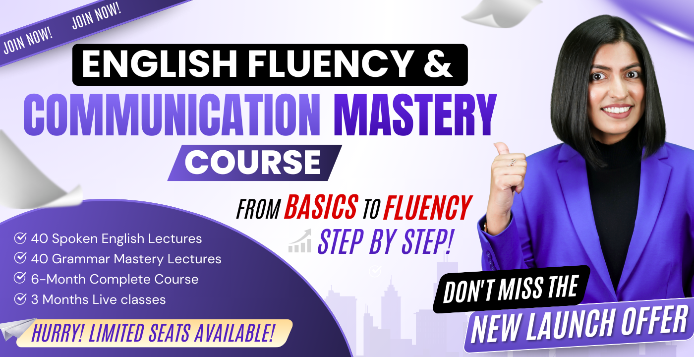 Spoken English - New Live Batch (7 p.m. Batch)