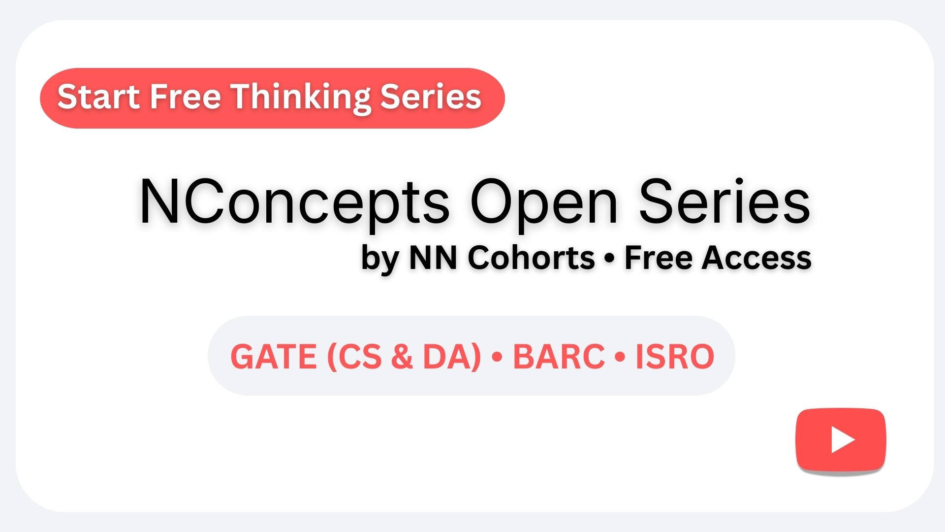 NConcepts Open Series (YouTube)