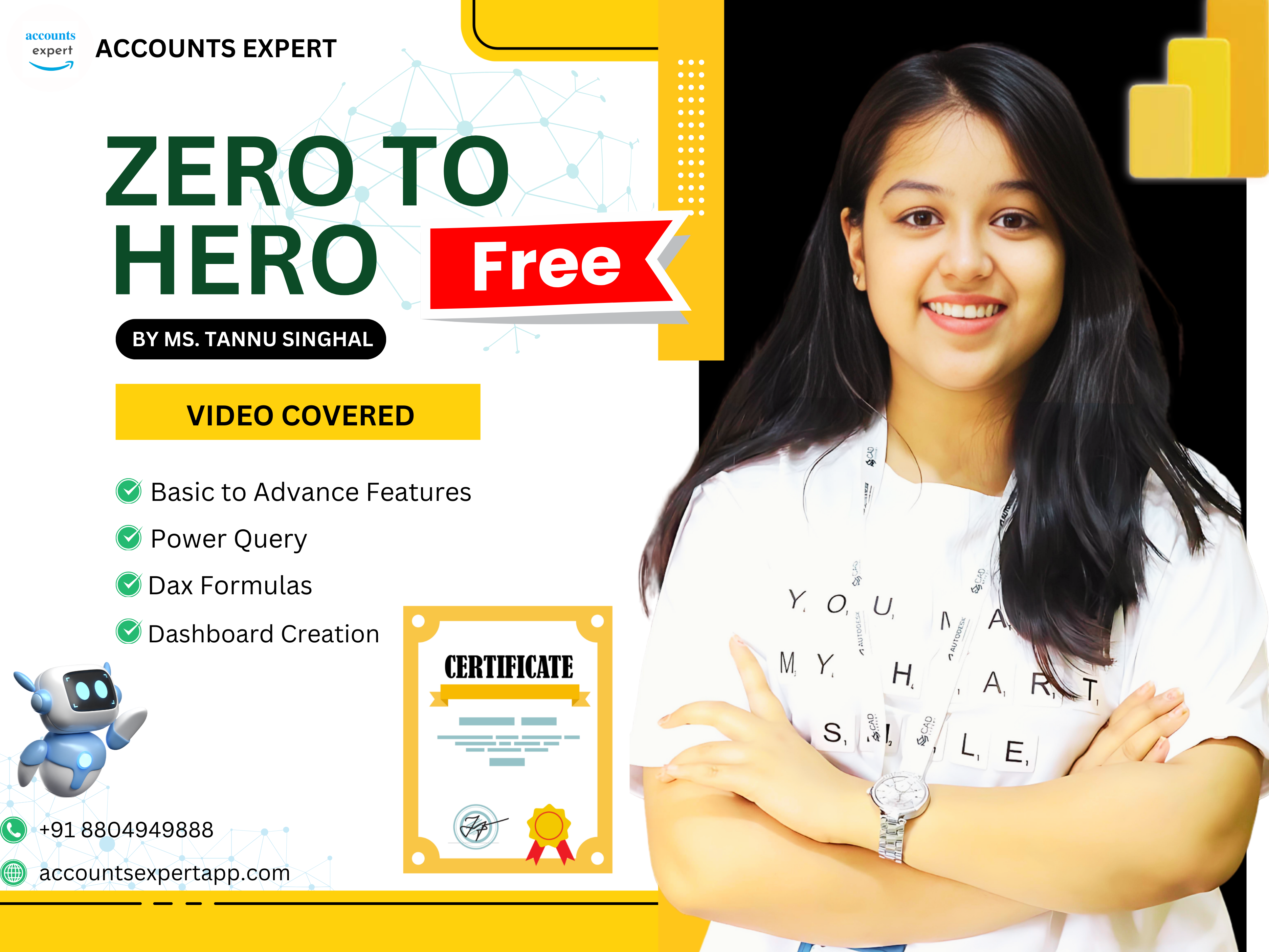 Power BI Participation Certificate