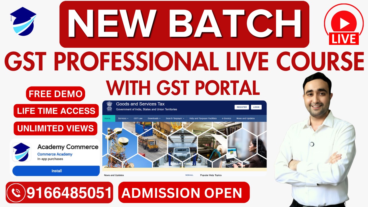 New Live GST Return Filling Course | Updated 2026