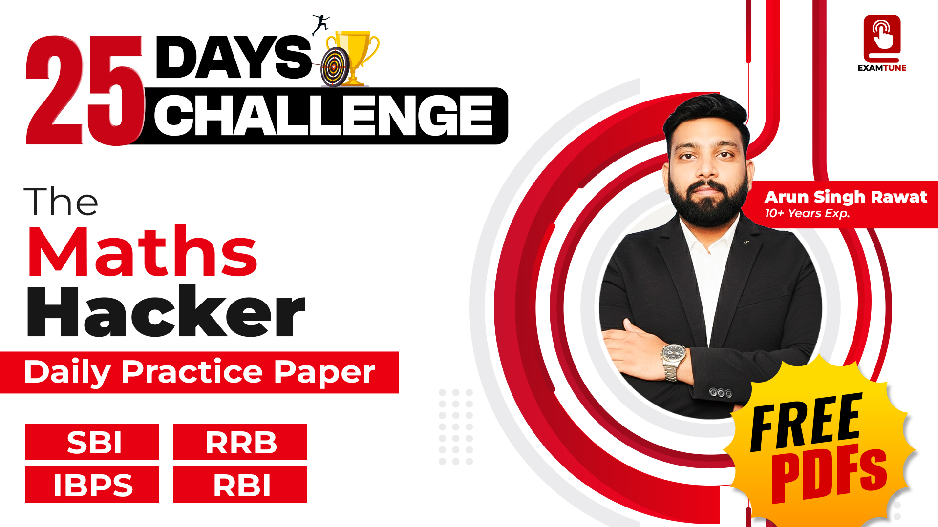 📘 25 Days Maths Hacker Challenge | Daily Practice Paper for SBI, IBPS, RRB & RBI