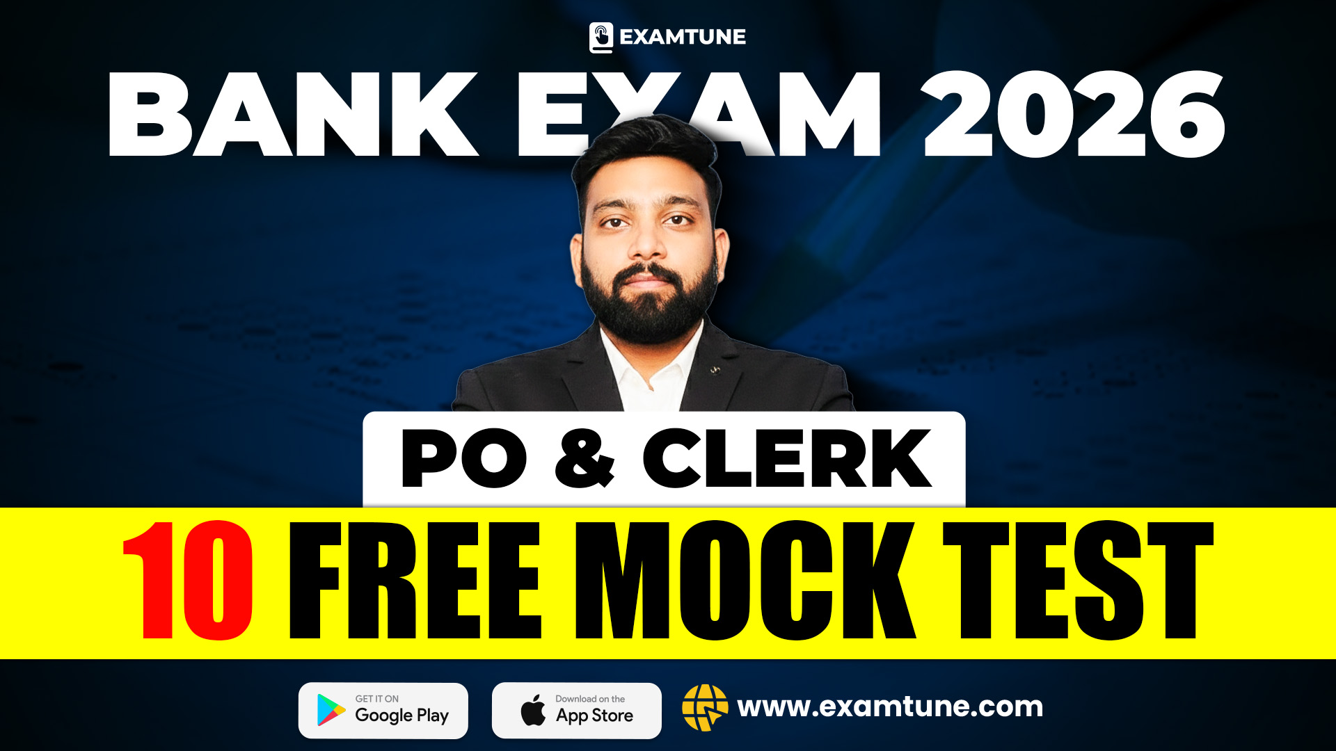 Bank Exam 2026 Free Mock Test – PO & Clerk Exam Test Series