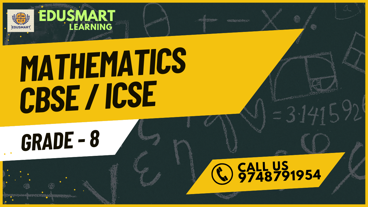 Mathematics for CBSE - Grade 8 