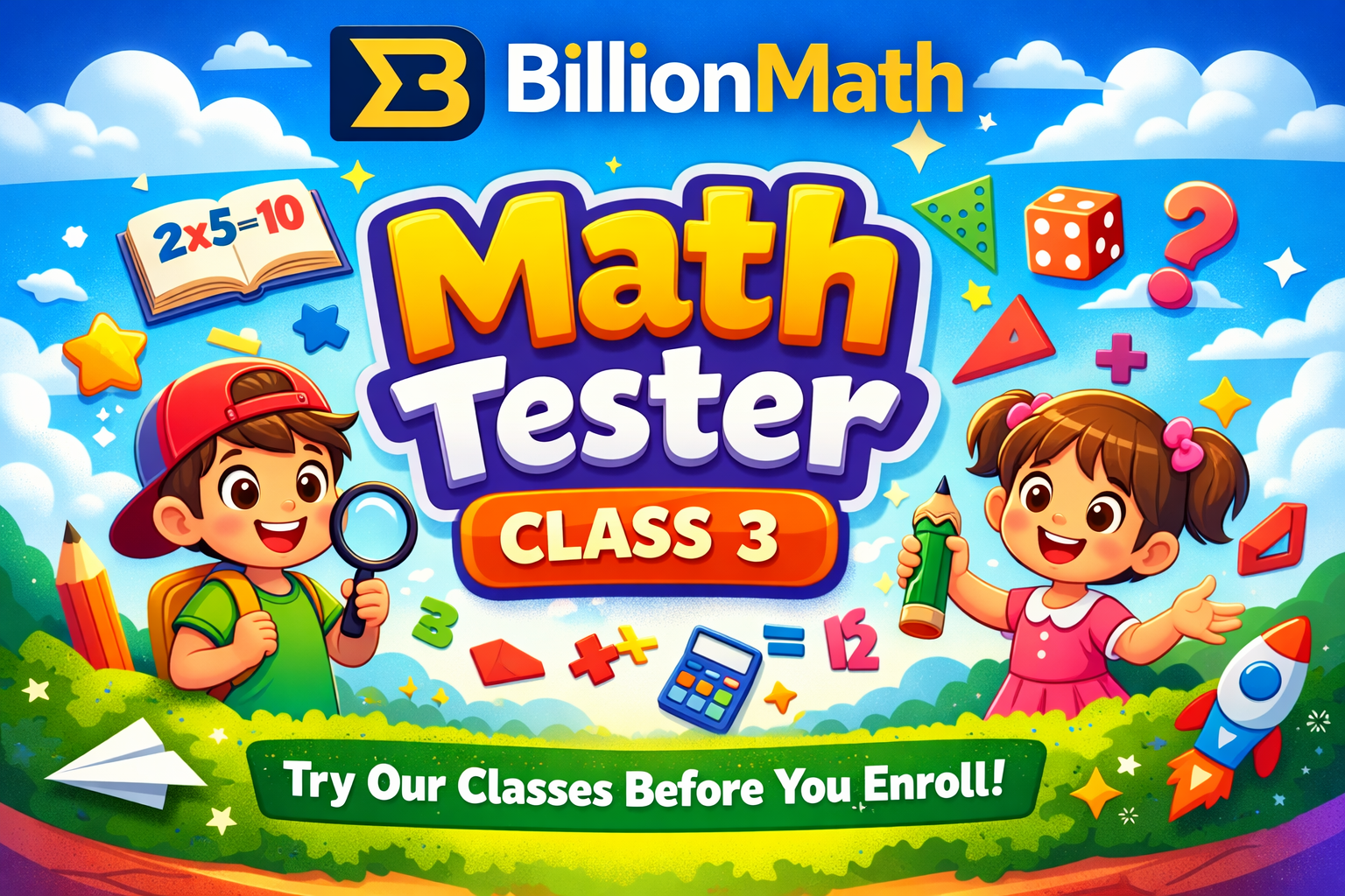 Math Tester - Class 3