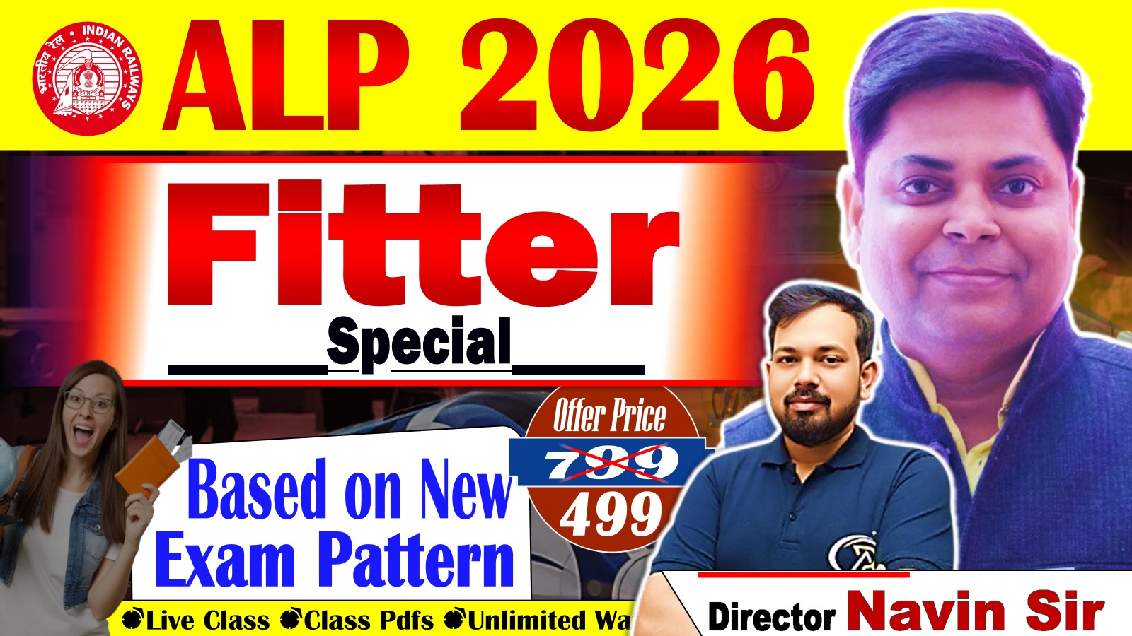 FITTER MECHANIC TRADE TARGET BATCH FOR RAILWAY 2026