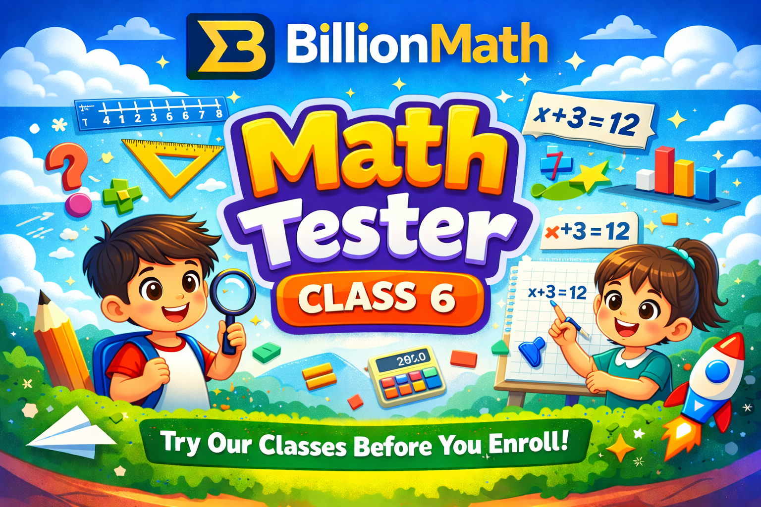 Math Tester - Class 6