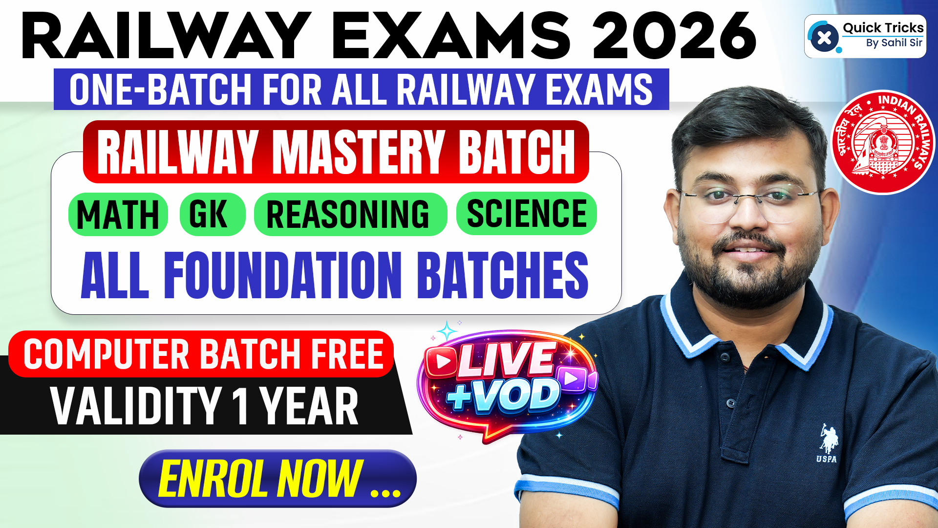 Railway Foundations Mastery Batches (RMB)