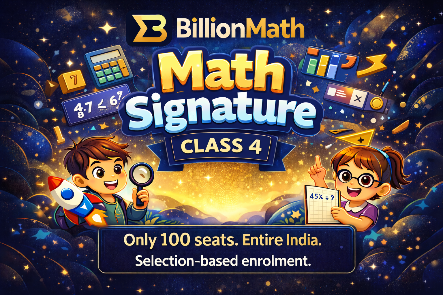 Math Signature – Class 4